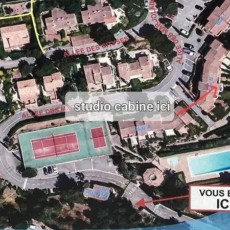 Vue Clim 4 Personnes Résidence Boulouris Panorama